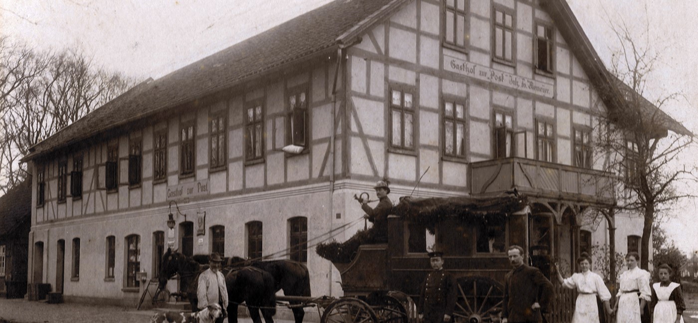 Historisches Posthotel in der Lüneburger  Heide