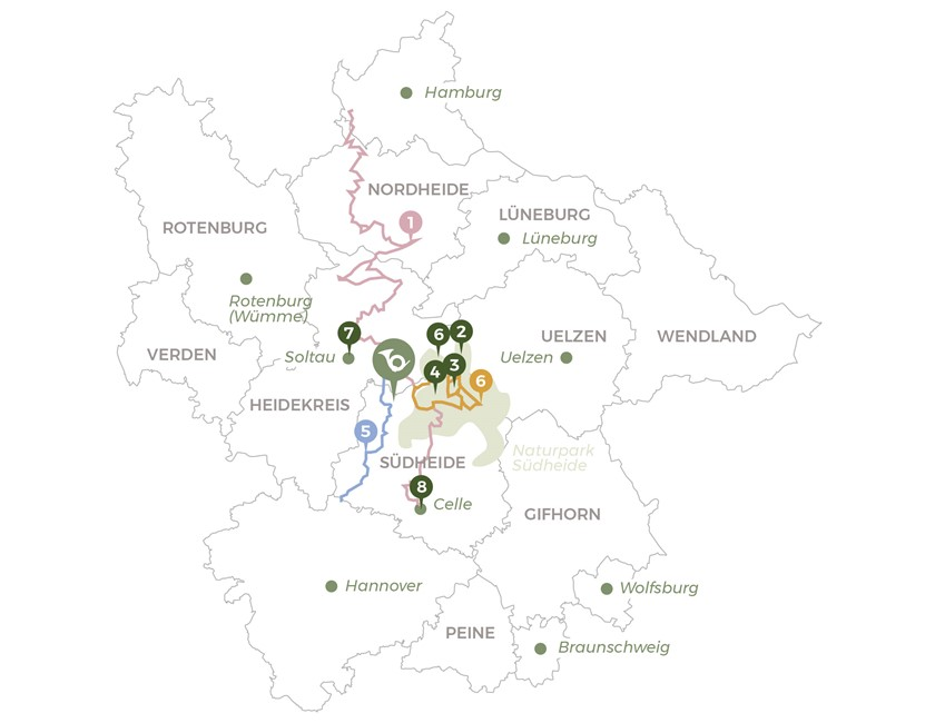 Freizeit Lageplan Aktiv